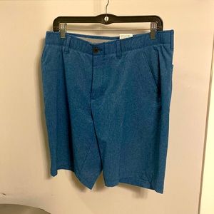 Blue Under Armour Golf Shorts